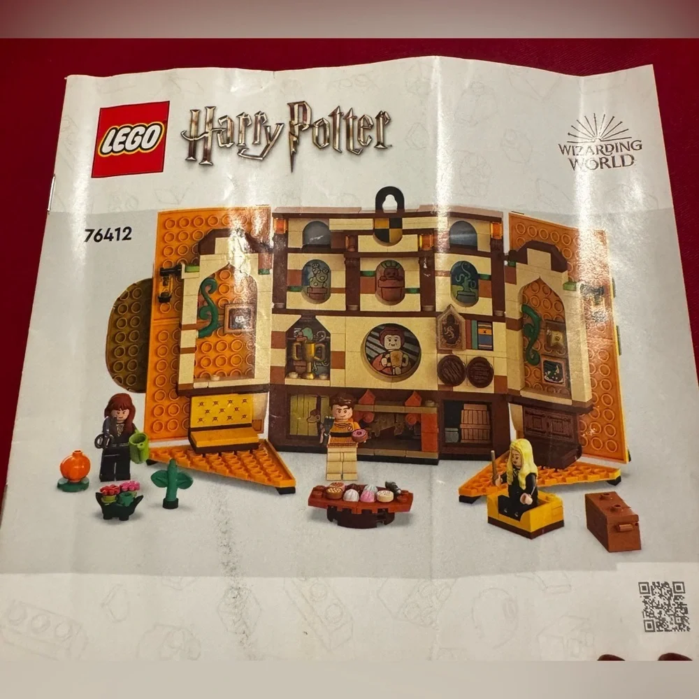Lego Instruction Manual Book ONLY Harry Potter Hufflepuff House Banner Set 76412
